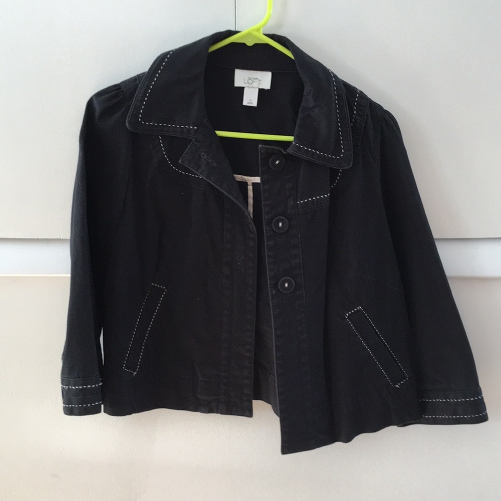 Ann Taylor Loft cropped jacket